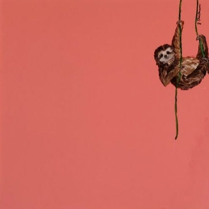 Hanging Around-Sloth - Print